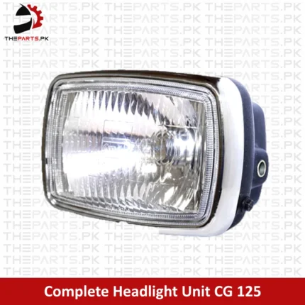 Premium & Genuine Quality Complete Headlight Unit for CG 125 Motorcycle