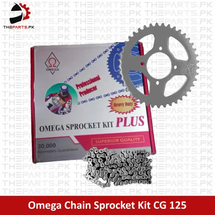 Omega Genuine Sprocket Kit for CG 125 Motorcycle