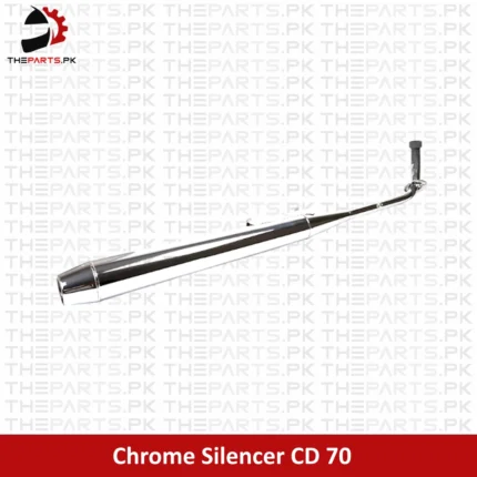 Premium & Genuine Quality CD 70 Chrome Silencer/Muffler Exhaust