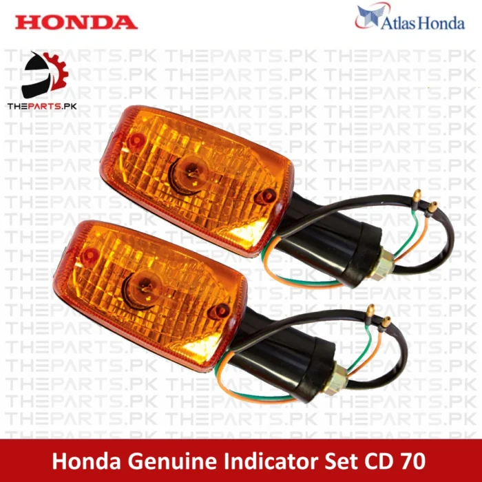 Honda Genuine Indicator Lights Set for CD70 Motorcycle