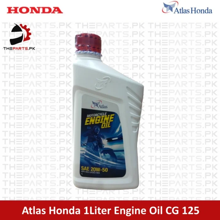 Atlas Honda Genuine Engine Oil For CG 125 Motorcycle