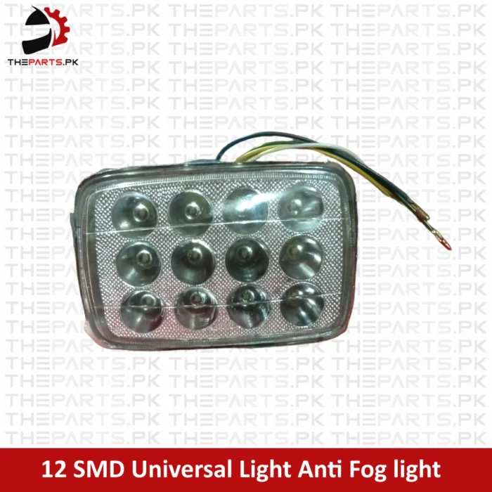 Premium Quality 12 SMD Square Universal Light Anti Fog light