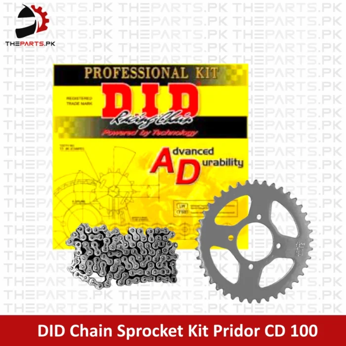 DID Genuine Sprocket Kit for Pridor CD 100 Motorcycle