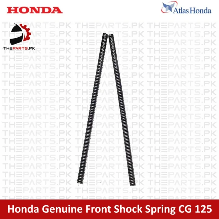 Honda Genuine Front Shock Spring Set for CG 125 Motorcycle