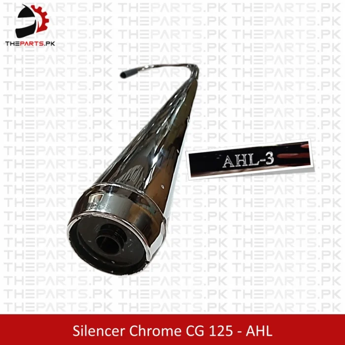 AHL Genuine Chrome Silencer CG 125 Motorcycle